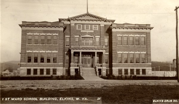 First Ward School Postcard
